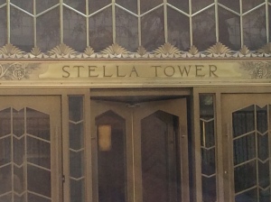 ...right in front of Stella Tower.